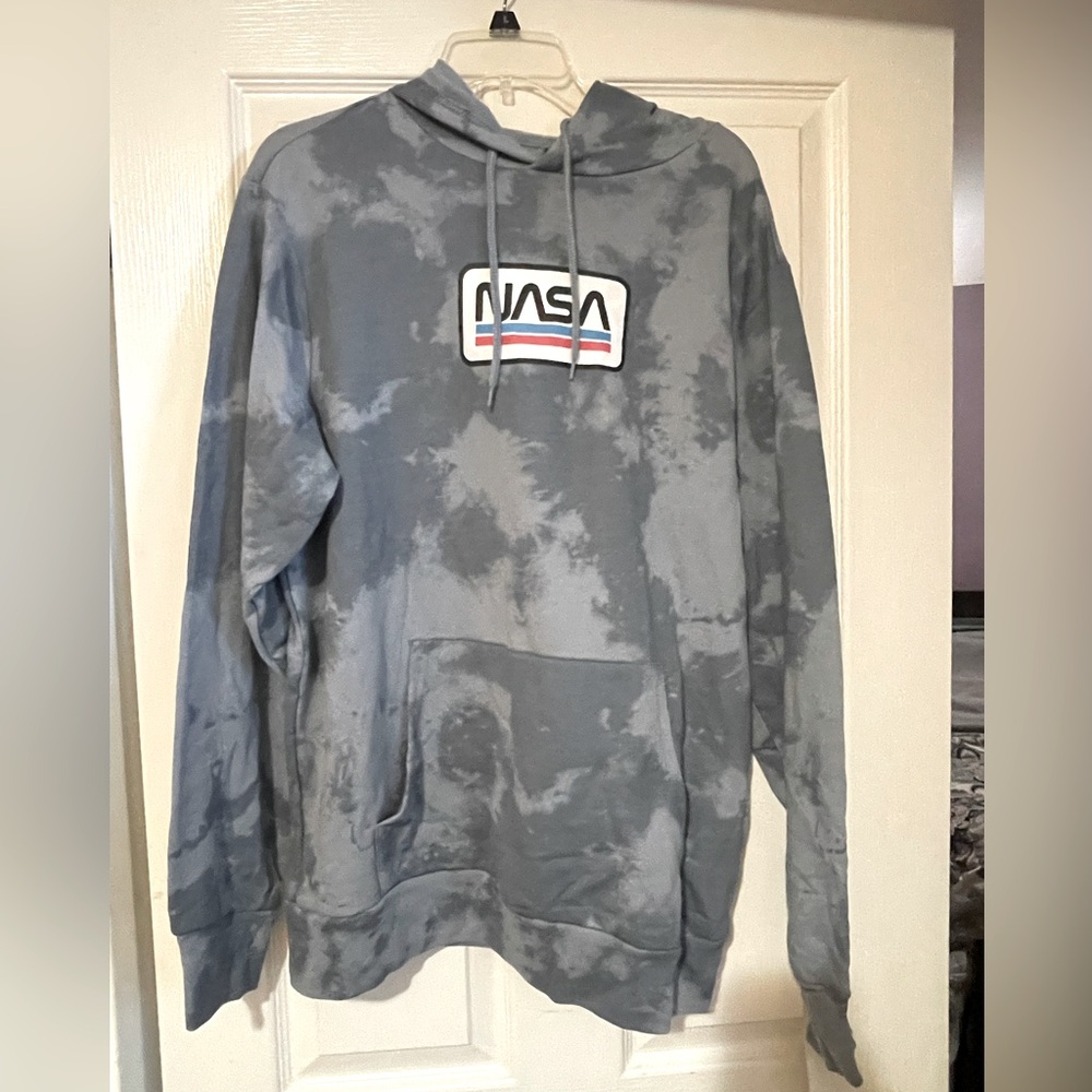 Hooded MAD Engine NASA sweater with pockets